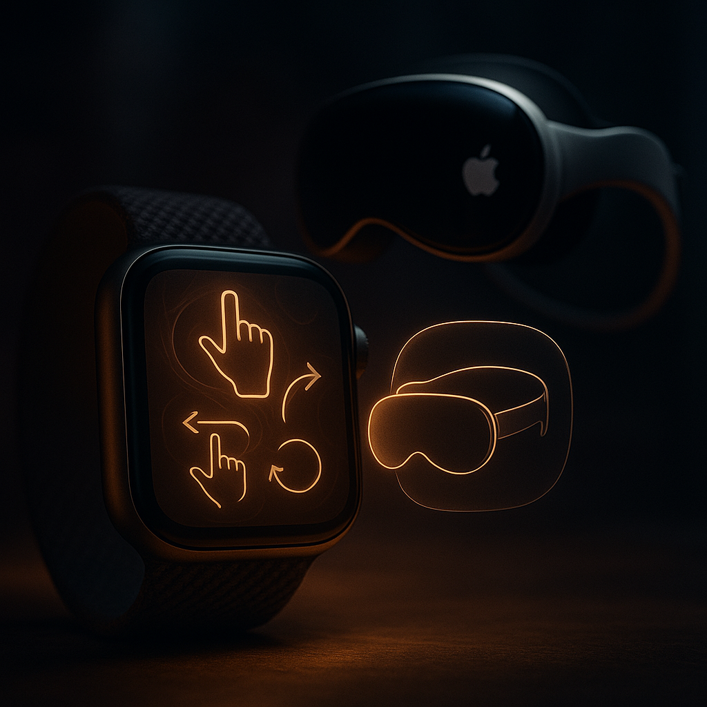 Apple Watch Gestures Could Shift Vision Pro's Power Balance