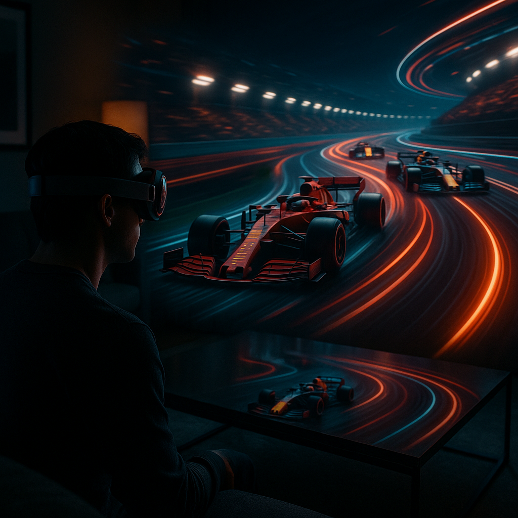 Apple’s F1 Push Hints at Vision Pro’s Live Sports Gamble