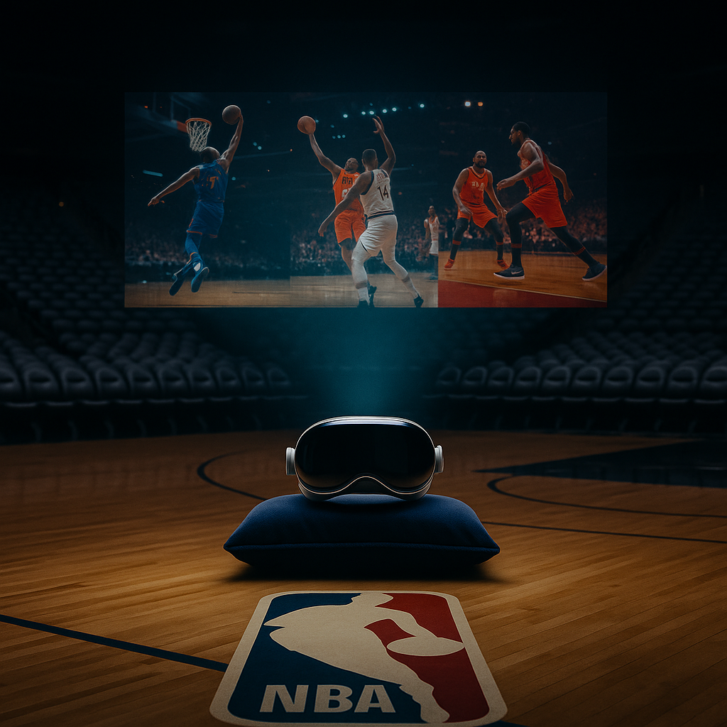 Why Apple's NBA Deal Matters for Vision Pro's Content