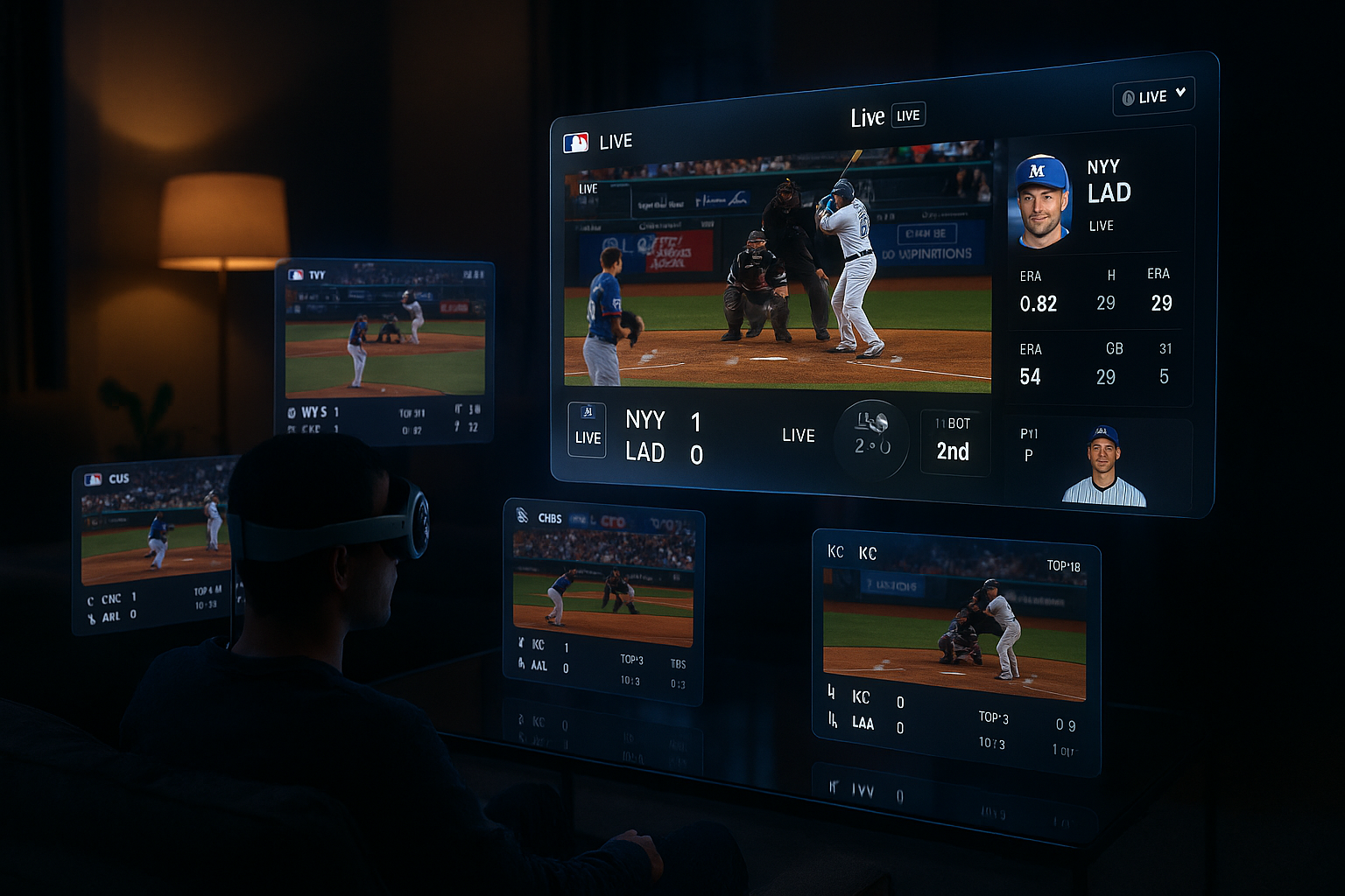 MLB on Vision Pro Redefines Live Sports Viewing
